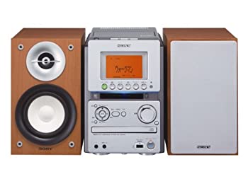 【中古】SONY MD積み上げるオールインワンコンポ CMT-M35WM S しろがね色