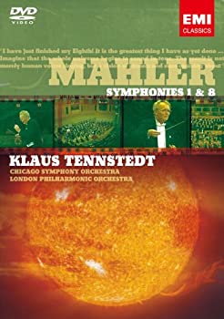 【中古】【非常に良い】マーラー:交響曲第1番「巨人」&第8番「千人の交響曲」 [DVD] クラウス・テンシュテット