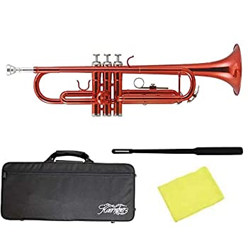 【中古】【非常に良い】Kaerntner ケルントナー トランペット KTR-30/MRD メタリックレッド (セミハードケース付き)|スカイマーケットプラス