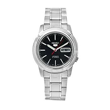 【中古】【非常に良い】SEIKO 5 (セイコー5) 腕時計 日本未発売 SS メンズウォッチ SNKE53K1 ブラック [時計] [逆輸入品]