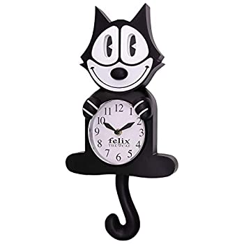 【中古】【非常に良い】フェリックス　振り子時計　felix THE CAT Animated wall clock [並行輸入品]