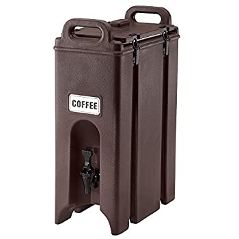 【中古】【非常に良い】CAMBRO(キャンブロ) ドリンクディスペンサー ダークブラウン 500LCD ポリエチレン アメリカ FDL346C サイズ:230x420xH620mm 18L ポリエチレン|スカイマーケットプラス
