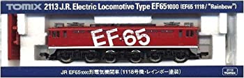 【中古】TOMIX Nゲージ EF65 1118 レインボー 2113 鉄道模型 電気機関車｜スカイマーケットプラス