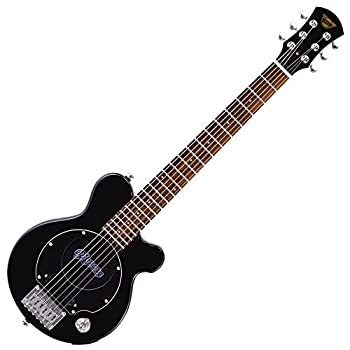 【中古】【非常に良い】Pignose ピグノーズ エレキギター ソフトケース付 PGG-200BK ブラック