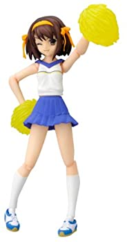 【中古】【非常に良い】Figma 涼宮ハルヒの憂鬱 涼宮ハルヒ チアガールver. 全高:約135mm 可動フィギュア