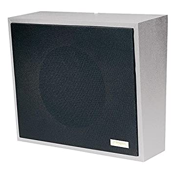 【中古】(未使用･未開封品)8in Amplified Wall Speaker Metal Black