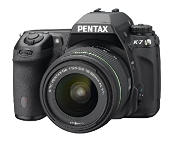 【中古】PENTAX デジタル一眼二眼レフ写真機 K-7 水晶体一揃いの道具 K-7LK
