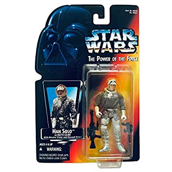 【中古】(未使用・未開封品)スターウォーズ STAR WARS THE POWER OF THE FORCE ベーシックフィギュア ハン・ソロ イン ホースギア