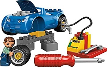 【中古】LEGO 5640  DUPLO Petrol Station （揮発油 照明ランプ） セット-ブロック-おもちゃ
