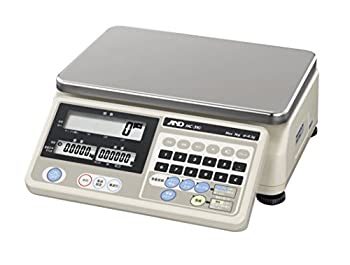 【中古】A&D 個数計 HC-3Ki ≪ひょう量:3kg 最小表示:0.5g(計量可能最小単重:0.1g) 皿寸法:300(W)*210(D)mm 検定無≫｜スカイマーケットプラス