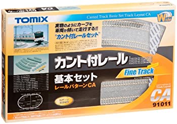 【中古】TOMIX Nゲージ カント付レール 基本セットCA 91011 鉄道模型用品