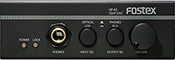 【中古】【人並み外れたに好いたらしい】FOSTEX 受話器アンプリファイアー 32bit D/Aうつり変わり器内蔵 ハイレゾ相応う HP-A3 オーディオ-TV・オーディオ・カメラ