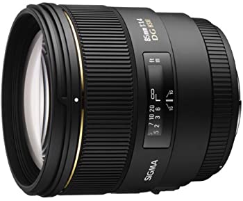 【中古】SIGMA 単焦点中望遠レンズ 85mm F1.4 EX DG HSM ソニー用 フルサイズ対応 320621