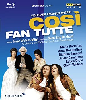 【中古】(未使用･未開封品)モーツァルト:歌劇「コシ・ファン・トゥッテ」 [DVD] 日本語字幕 マリン・ハルテリウス (出演), アンナ・ボニタティブス (出演)｜スカイマーケットプラス