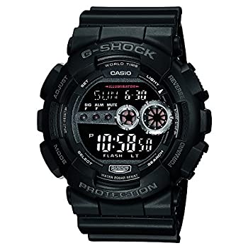 【中古】(未使用･未開封品)[ジー・ショック]G-SHOCK カシオCASIO 腕時計 高輝度LED GD100-1B 逆輸入品 [並行輸入品]