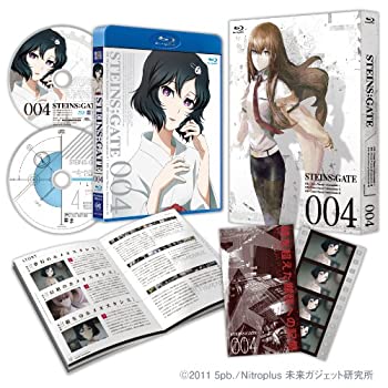 【中古】(未使用･未開封品)STEINS;GATE Vol.4【初回限定版】 [Blu-ray]