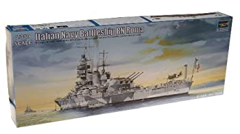 【中古】(未使用・未開封品)トランペッター 1/350 戦艦シリーズ イタリア海軍 戦艦ローマ プラモデル