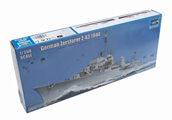 【中古】(未使用･未開封品)トランペッター 1/350 大戦時大型艦艇シリーズ ドイツ海軍 Z級駆逐艦 Z-43 1944 プラモデル