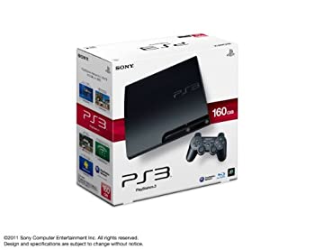 【中古】(未使用･未開封品)PlayStation 3 (160GB) チャコール・ブラック (CECH-3000A)【メーカー生産終了】