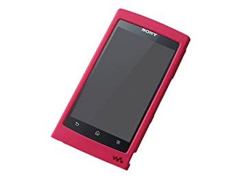 【中古】(未使用･未開封品)SONY NW-Z1000シリーズ専用 シリコンケース レッド CKM-NWZ1000/R