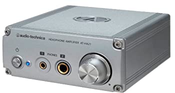 【中古】【非常に良い】audio-technica ヘッドホンアンプ (φ6.3ステレオ標準/φ3.5ステレオミニジャック両対応) AT-HA21