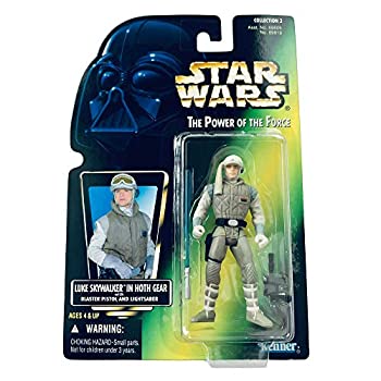 【中古】(未使用･未開封品)スターウォーズ STAR WARS THE POWER OF THE FORCE ルーク　イン　ホス・ギア