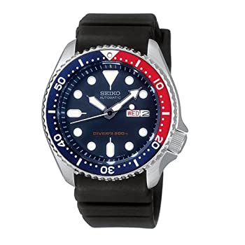【中古】(未当て嵌める･未開封品)日本未発売青写真SEIKO セイコー デイデイトカレンダー積み上げる 200m雨合羽ダイバーズウォッチ 【ネイビーボーイ】 SKX009K [時辰儀] [逆インポート品]