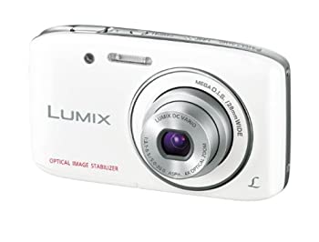 【中古】(未当てはめる･未開封品)パナソニック デジタル写真器 ルミックス S2 光学4倍 白いこと DMC-S2-W