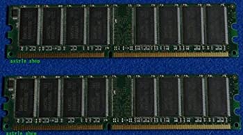 【中古】バッファロー BUFFALO PK-UG-ME024 DD333V-512M/DR333-512M互換メモリー PC2700U DDR333 512MB×2枚＝1GB