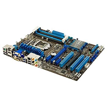 【中古】ASUSTeK Intel H77搭載 マザーボード LGA1155対応 P8H77-V 【ATX】｜スカイマーケットプラス