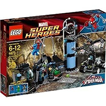 【中古】【人並み外れたに好いたらしい】レゴ スパイダーマン LEGO 6873 Spider-Man\u0027s Doc Oc Ambush  並行輸入品 ブロック-おもちゃ