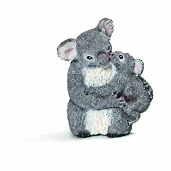 【中古】シュライヒ ワイルドライフ コアラ (メスと仔) フィギュア 14677