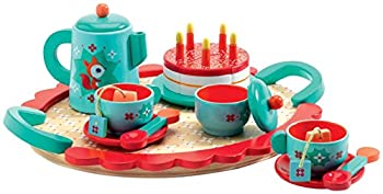 【中古】(未使用･未開封品)Djeco Fox's Party Tea Set with Cake