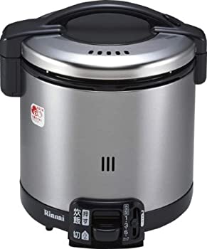 【中古】【非常に良い】リンナイ こがまる ガス炊飯器 5.5合炊き・ブラック・都市ガス13A用 RR-055GS-D 13A｜スカイマーケットプラス