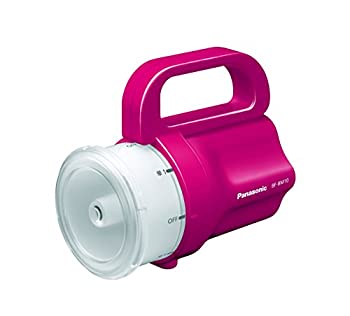 【中古】(未当て嵌める･未開封品)パナソニック LED懐中照明ランプ 独居室がどれでもともし火 赤いこと BF-BM10-R