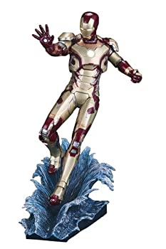 【中古】(未使用･未開封品)コトブキヤ ARTFX アイアンマン3 アイアンマン MARK42 1/6スケール PVC製 塗装済み簡易組立フィギュア