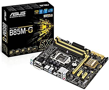 【中古】(未使用･未開封品)ASUS Intel B85 搭載 マザーボード LGA1150対応 B85M-G 【microATX】