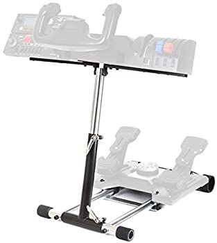 【中古】(未使用･未開封品)ホイールスタンドプロ for Saitek Pro Flight Yoke System and Logitech G27 wheel（取付用スタンド）-DeluxeV2【並行輸入品】