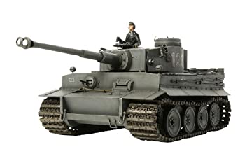 【中古】(未使用･未開封品)タミヤ 1/25 デラックス戦車シリーズ No.11 ドイツ陸軍戦車 タイガーI型 (ディスプレイ) 30611［プラモデル］