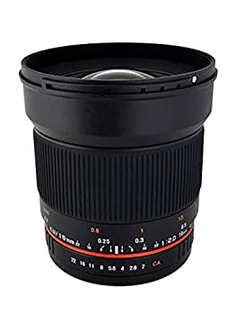 【中古】Rokinon 16?m-e 16?mm f / 2.0?Asphericalワイド固定角度レンズfor Sony e-mount