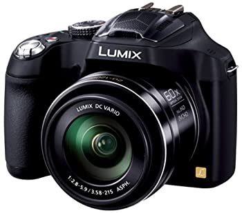 【中古】パナソニック デジタル写真機 ルミックス FZ70 光学60倍 黒いこと DMC-FZ70-K