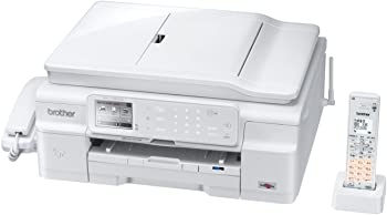 【中古】BROTHER A4インクジェットFAX練りあわせる機 PRIVIO デジタル子機1台/白模範例 MFC-J980DN-W
