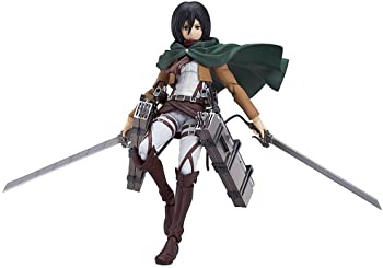 【中古】(未使用･未開封品)figma 進撃の巨人 ミカサ・アッカーマン (ノンスケール ABS&PVC 塗装済み可動フィギュア)