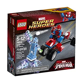 【中古】レゴ (LEGO) スーパー・ヒーローズ スパイダートライク vs. エレクトロ 76014