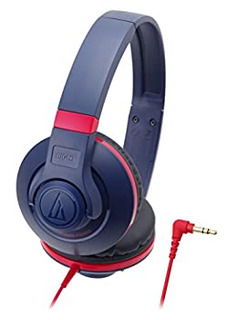 【中古】audio-technica STREET MONITORING 密閉型オンイヤーヘッドホン ポータブル ネイビー ATH-S300 NV 6,075円