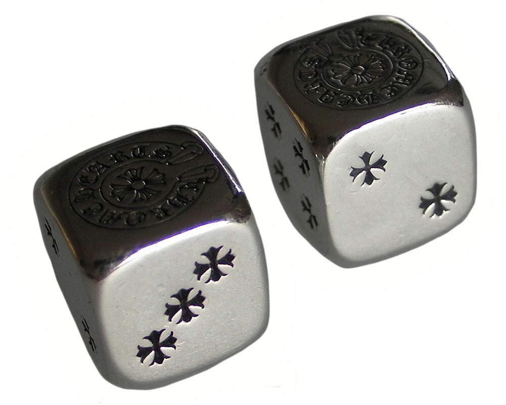Skytrek Chrome Hearts Dice Chrome Hertz Christmas Novelty