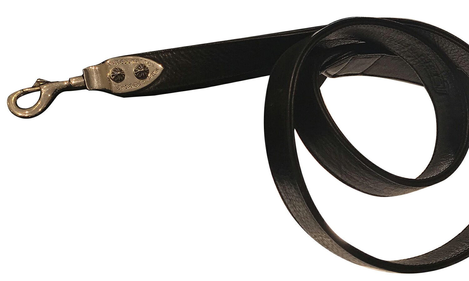 お歳暮 楽天市場 Chrome Hearts Dog Leash Crossball 1 クロムハーツ ドッグ リード レザー紐 Skytrek 魅力的な Lexusoman Com