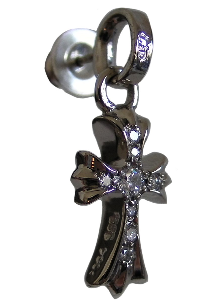 楽天市場】CHROME HEARTS BABY FAT EARRING PAVE DIAMOND クロムハーツ