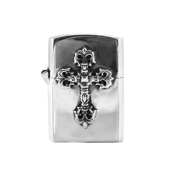 楽天市場】CHROME HEARTS 3 SILVER TOOTHPICKS W/LEATHER CASE