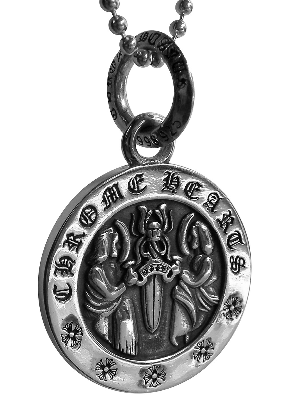 楽天市場】クロムハーツ/CHROME HEARTS エンジェルメダル チャーム